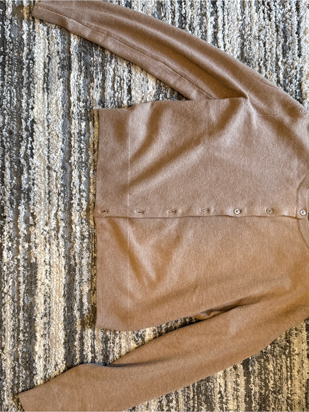 a new day Brown Button-Up Lightweight Cardigan